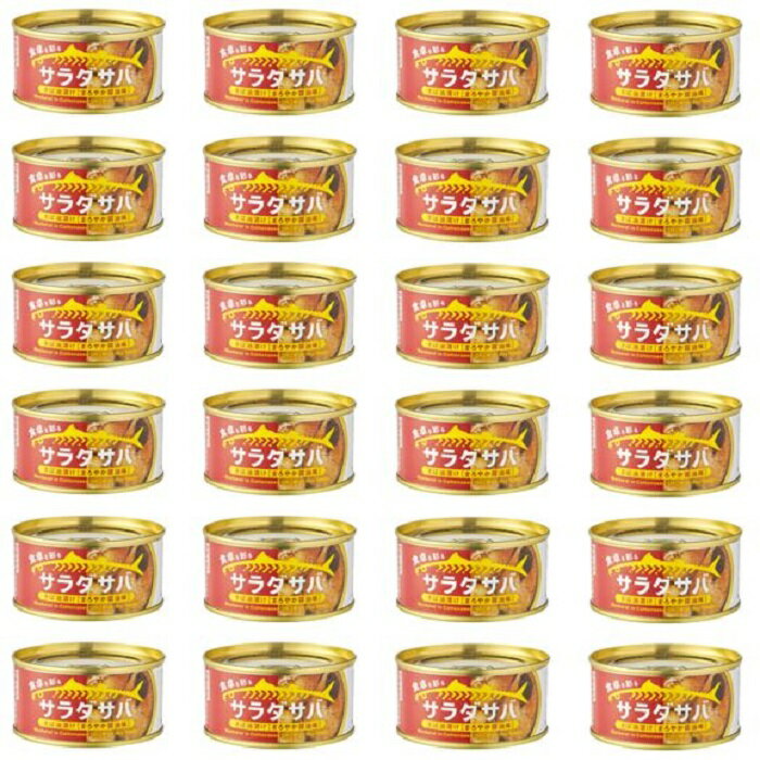 【 サラダ サバ 油漬け まろやか しょうゆ 味 1缶 固形量 110g 総量 170g 】24缶セット 簡易梱包 木の屋石巻水産 缶詰