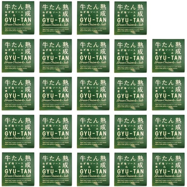 24缶セット 牛たん ネギ塩 ソース 煮込み 1缶 固形量 80g 総量 170g 簡易梱包 木の屋 石巻水産 缶詰