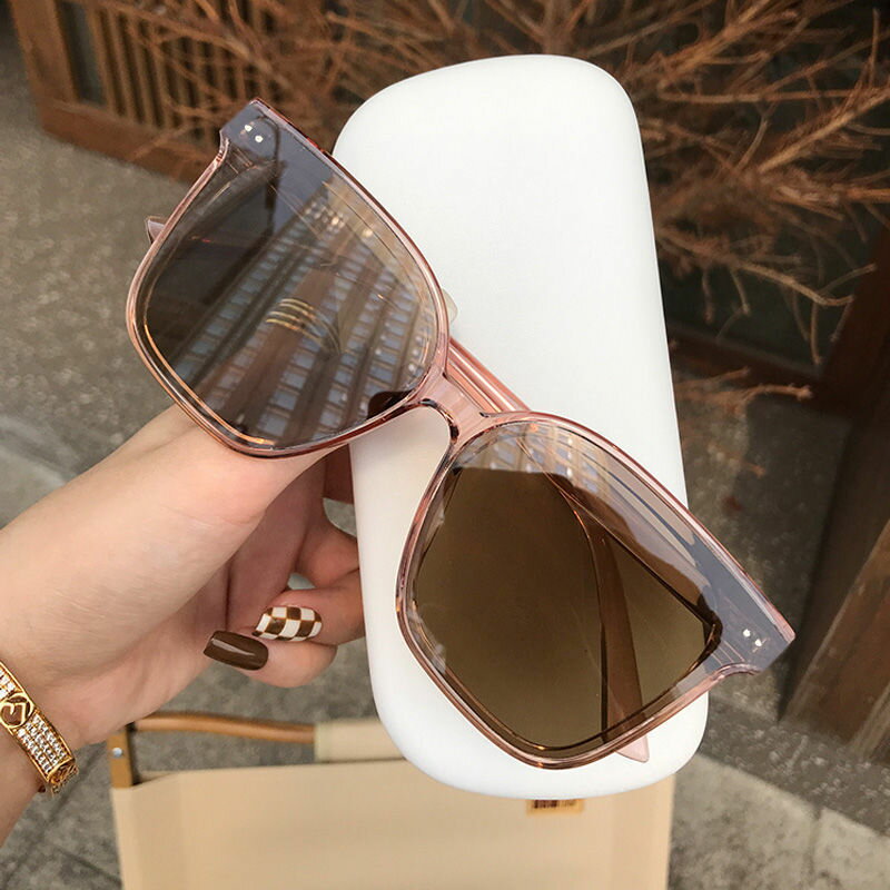 サングラスラージサイズサンバイザー男性用スクエアサングラス