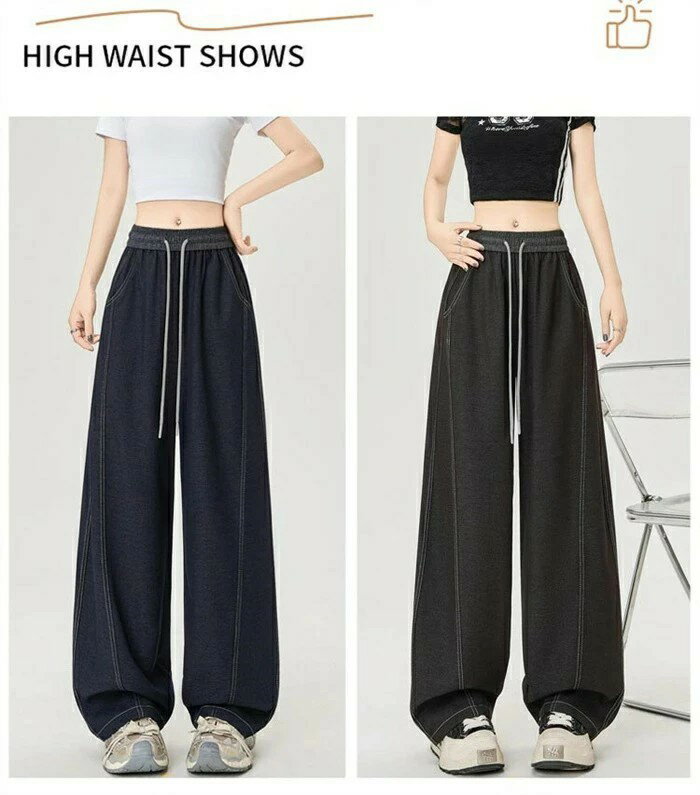 カーブパンツ デニムパンツ レディース 夏 春 テンセル ワイドパンツ ロング丈 ロングパンツ デニム ボトムス 長ズボン デニム 涼しげ 薄手 ウエストゴム ボリェーム感 カジュアル ゆったり 体型カバー パンツ ゴム式 ポケット付き ワイド バギー 着痩せ チノパン 送料無料