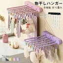 おしゃれ シンプル 物干しハンガー 窓枠 洗面扉 物干し 掛け 風防フックハンガー 靴下干し ハンガー多クリップ 折り畳み 物干しハンガー