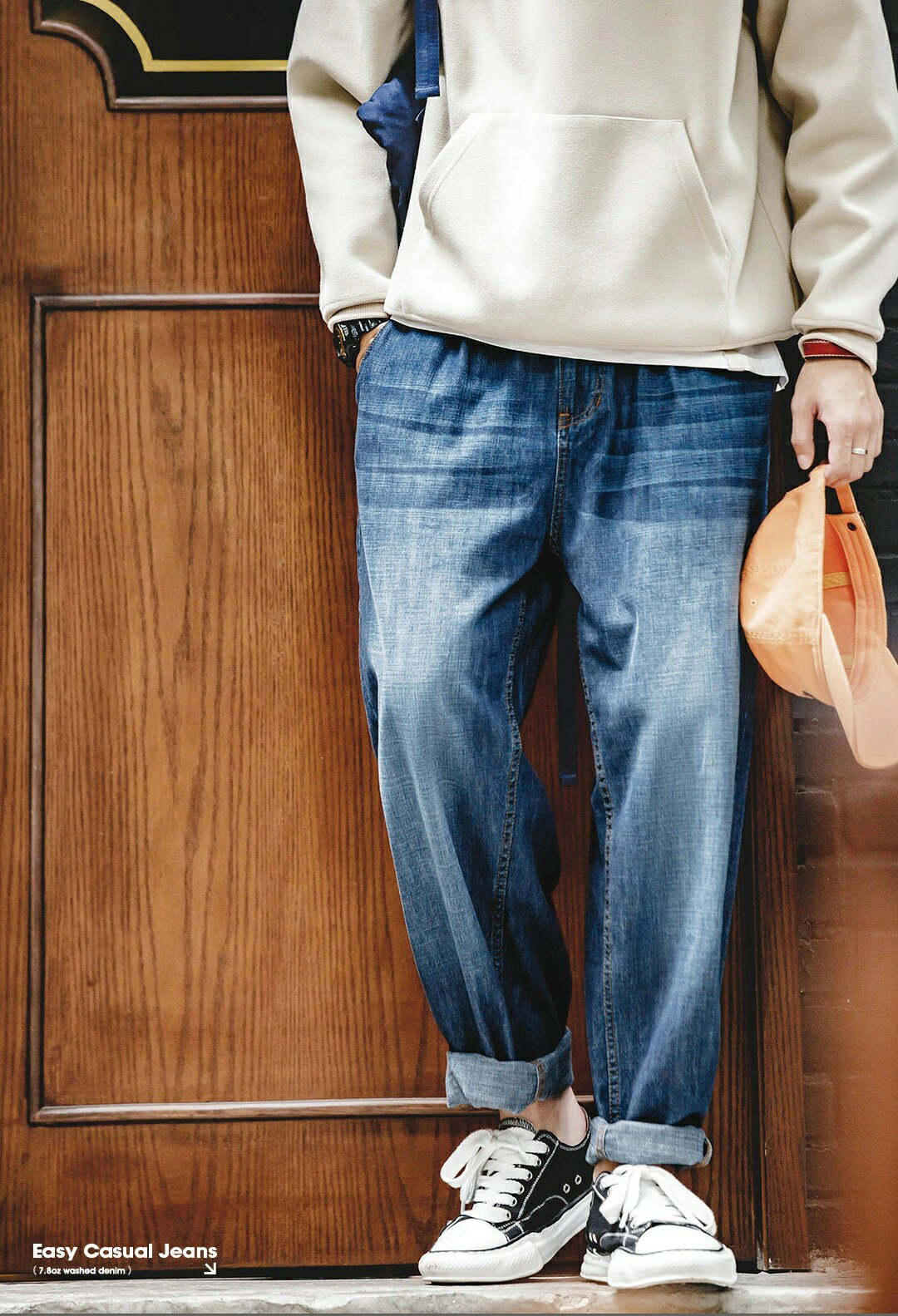 デニムパンツ メンズ ジーパン ジーンズ ボタン ゆったり ルーズシルエット ワイドパンツ ジーンズ パンツ ストレート レギュラーフィット ボトムス カジュアル 大きいサイズ 韓国ファッション 春 夏 秋 冬 人気 大人 S-XXL 送料無料