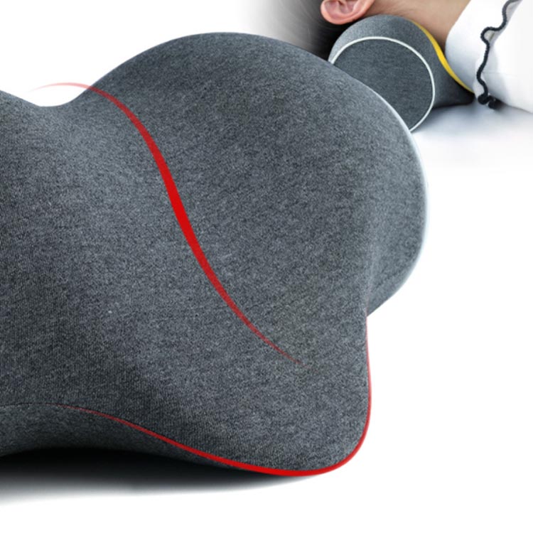 スローネルの矯正枕 枕 ストレートネック 枕 ネックピロー 首枕 器具 牽引 カバー付き 自宅 送料無料 首 首こり スマホ首 頚椎 ストレッチ枕 伸ばす 伸ばす 解消グッズ 健康グッズ 母の日ギフト 父の日ギフト 男性 女性 母の日 送料無料｜アングル2