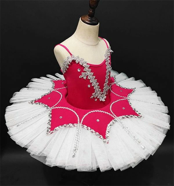 【送料無料】バレエダンス 子供ダンス衣装 演出バレエ 大きいサイズ バレエ ワンピース 子供バレエ 子供用舞台衣装 バレエ発表会 ダンス服 ballet用品 新体操 ダンスウェア 練習着 演出用 白 ローズ ピンク イエロー ブルー ネイビ パープル ブラック dm019w9w9g5 3