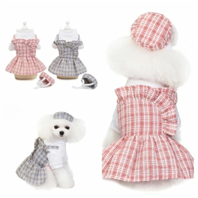 【送料無料】犬 服 春夏 ペットウェア ドッグウェア ペット服 犬の服 犬 ワンピース 可愛い