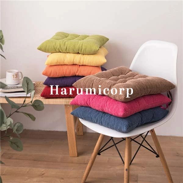 座布団 クッション 45*45cm フロアクッション チェアパッド ソファー 椅子用 円形 おしゃれ 和室 抱き..