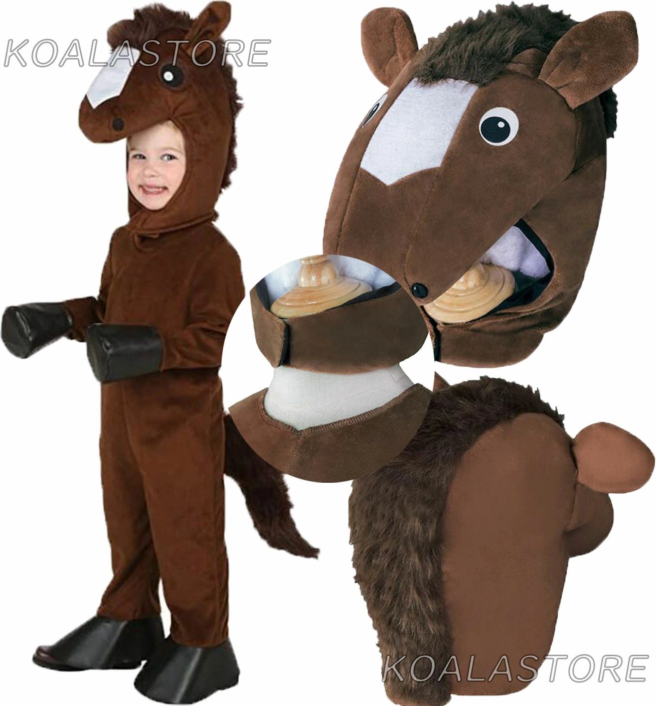 【送料無料】馬 コスチューム 子供用コスプレ衣装 子供用コスチューム ポニー cosp...