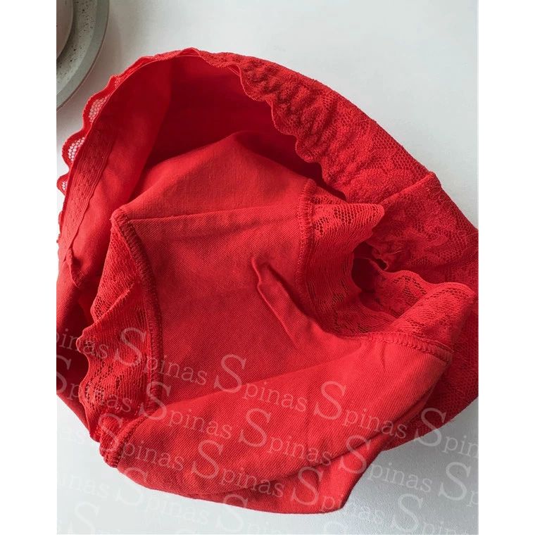 【送料無料】2枚組 肌面コットンで気持ちいい履き心地 可愛いレース 赤パンツ 赤いパンツ ショーツ 綿 レディース 深履き 深ばき セット ボクサーパンツ LL L M 還暦祝い 女性 下着 お腹すっぽり 60代 70代 80代 60歳 食い込まない 送料無料