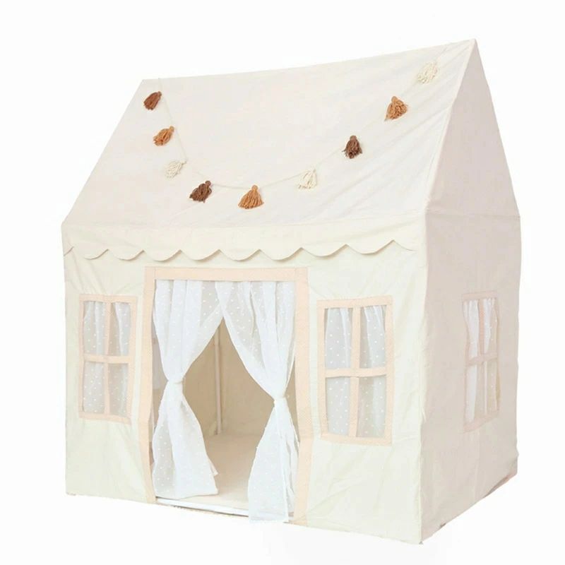 【送料無料】送料無料 子供テント キッズテント プレイテント テントハウス ギフト おもちゃ 組立簡単 秘密基地 子どもテント 男の子 女の子 子供用テント 室内テント 屋内テント お誕生日プレゼント ままごと 室内室外 おしゃれ プレイテント ベージュ ピンク