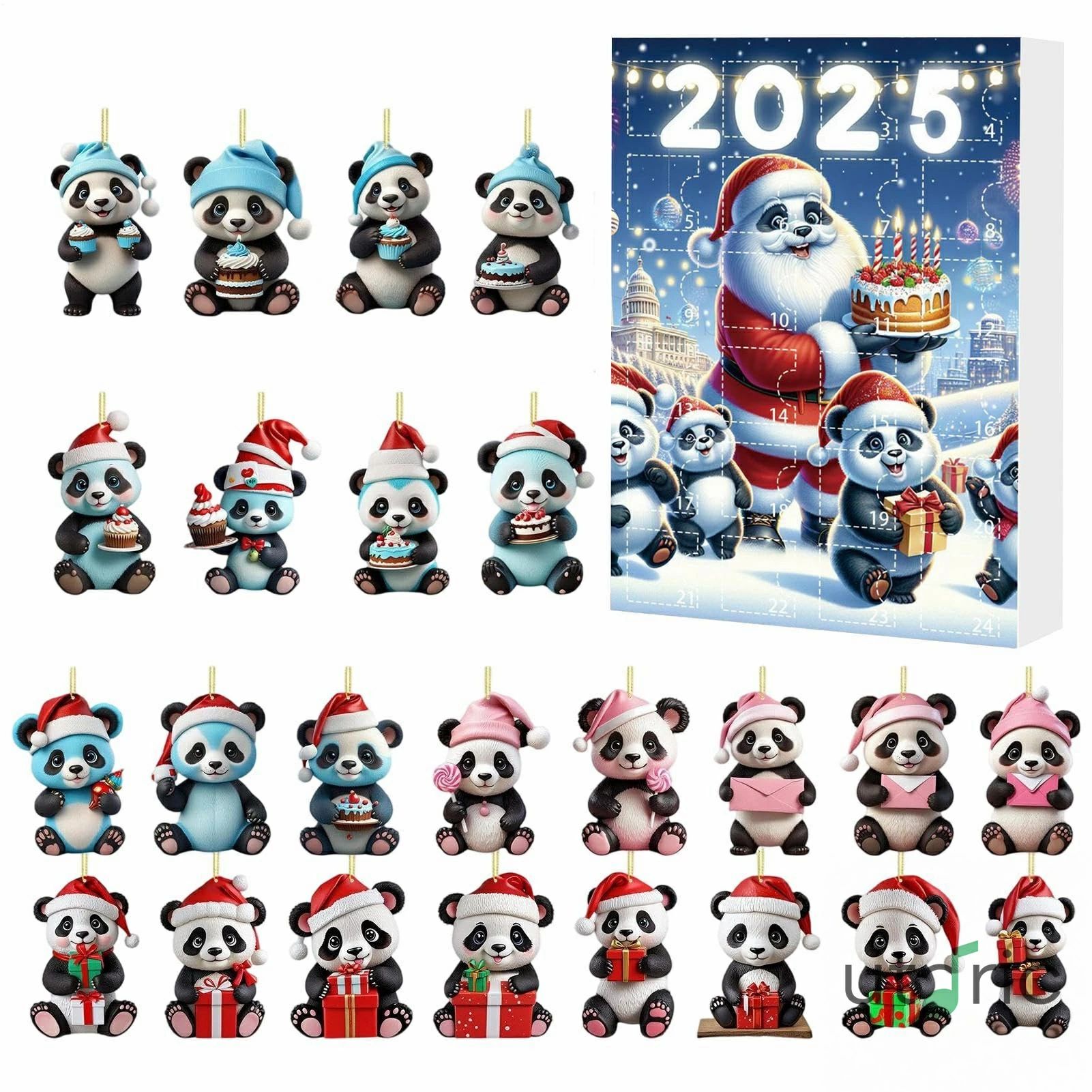 【送料無料】パンダ オーナメント �
