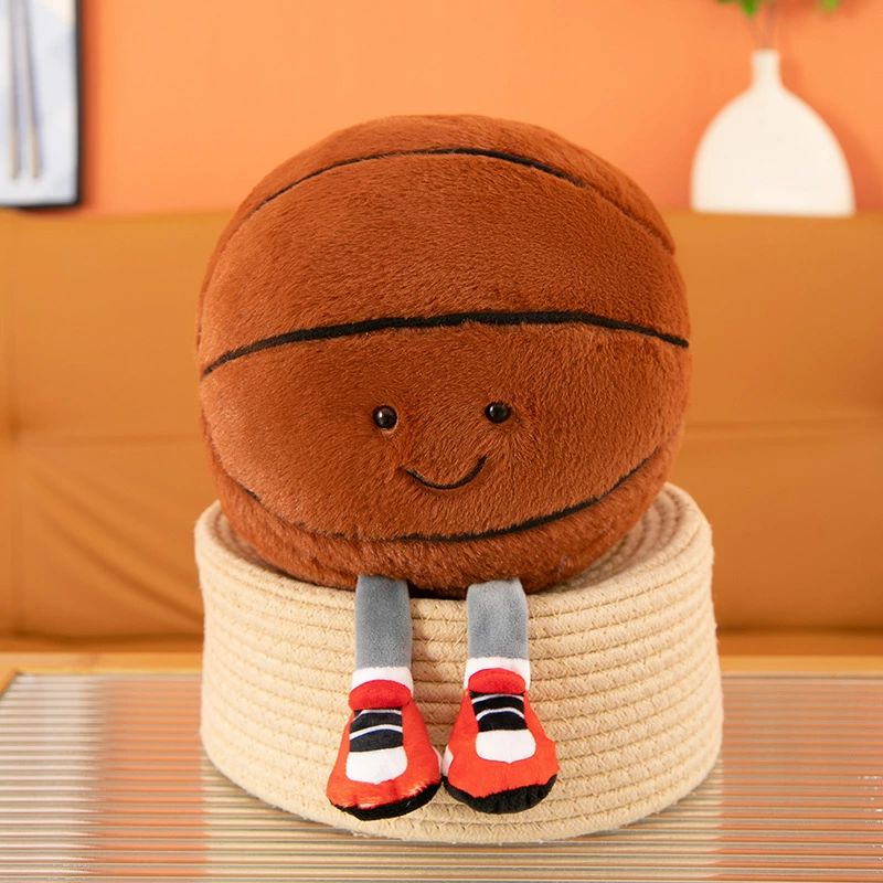 【送料無料】送料無料 くまのぬいぐるみ かわいい 人気 バスケットボール でかわいいバスケットボール 足付き 可愛い ベビー 誕生日 クリスマス ギフト プレゼント おすすめ子供用ぬいぐるみ(3.0)
