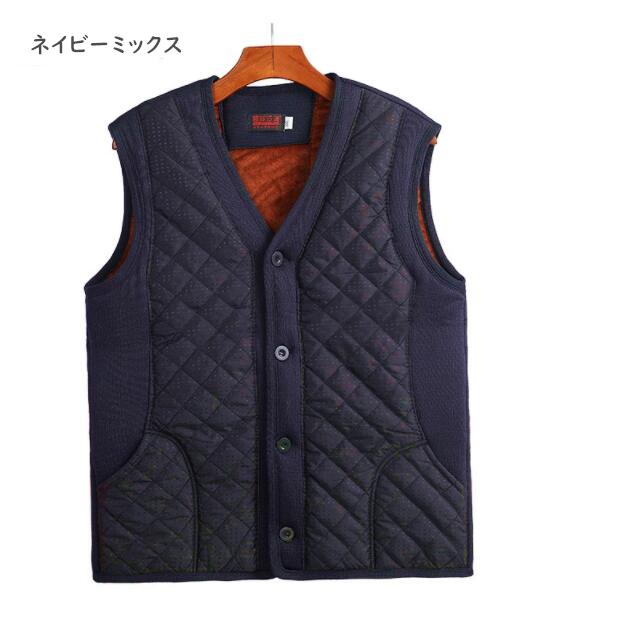【送料無料】シニアファッション メンズ 60代 70代 80代 90代 50代 40代 お父さん おじいちゃん 紳士服 防寒 ゆったり 部屋着 オシャレ 温かい 日々の感謝 クリスマスプレゼント 帰省手土産 プレゼント ベスト 裏起毛 tyronellstore-10018876 スローネル サンプル画像3