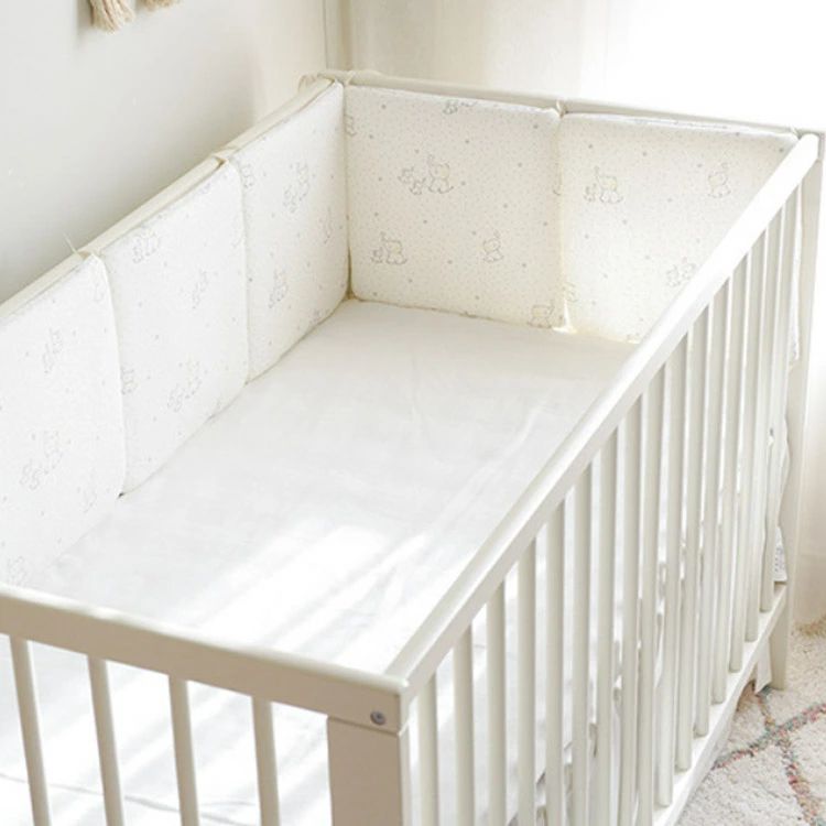 ベットガード サイドガード ベッドフェンス ベビーサークル ベッドバンパー ベビーベッドガード 家庭用 転落防止 コーナークッション ベビーベッド用 ごっつん防止 取り付け簡単 出産お祝い 6枚入り 2