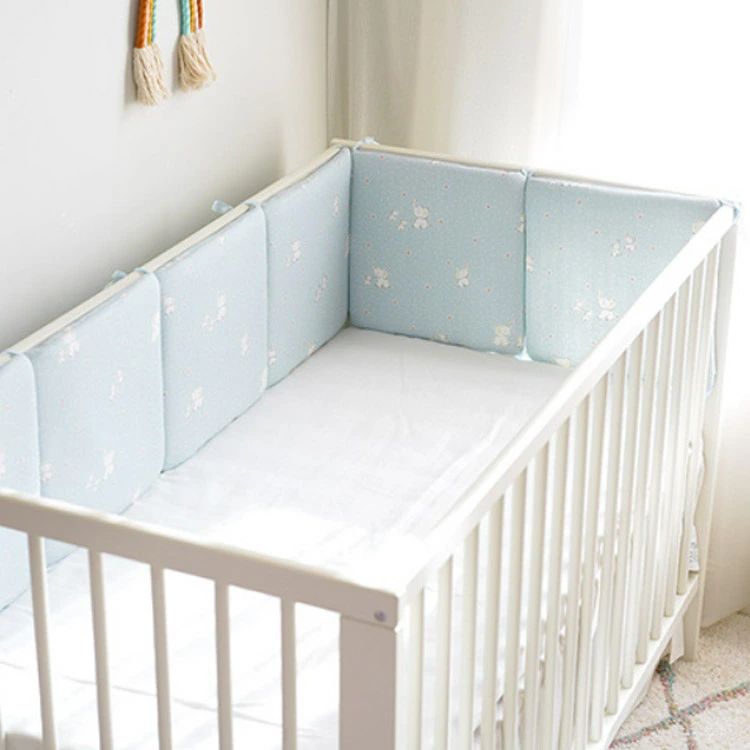 ベットガード サイドガード ベッドフェンス ベビーサークル ベッドバンパー ベビーベッドガード 家庭用 転落防止 コーナークッション ベビーベッド用 ごっつん防止 取り付け簡単 出産お祝い 6枚入り 3