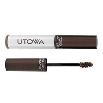 クリックポスト送料！ウトワ アイブロウマスカラ全5色_アンバーブラウン　グレージュブラウン　ピンク..