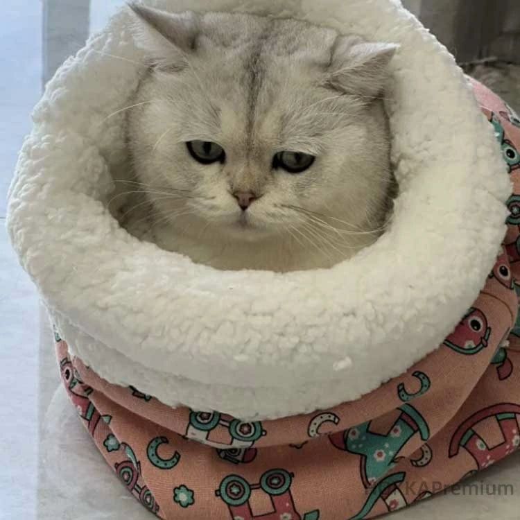 キャットハウス もこもこ ペット用 洗える 寝袋 小型犬 秋冬 猫用 猫ベッド 猫布団 ペットベッド ペット布団