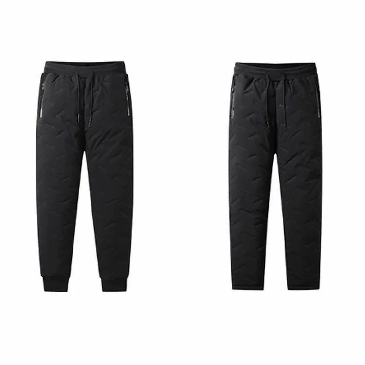 軽 大きいサイズ パンツ 厚手 暖かい 防寒 ゴルフ ボトムス メンズダウンパンツ ジョガーパンツ 冬 撥水 防風 メンズ 中綿ズボン