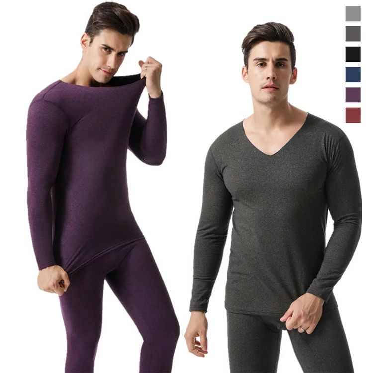新年 メンズ インナー 保温下着 秋冬 上下セット 温かい 暖かい 裏起毛 発熱 防寒 健康肌着 厚手男性用インナーウェア パジャマ無地アンダーウェア メリヤスシャツ インナーシャツ ホワイトデー プレゼント ギフト