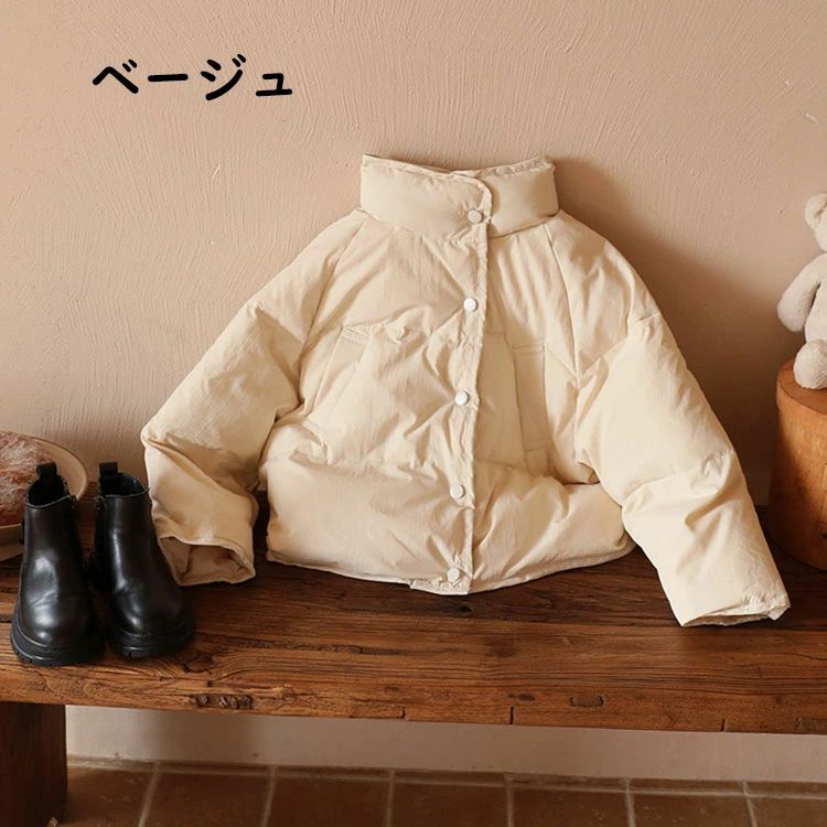 ダウンコート ダウンジャケット 子供服 男の子 女の子 ベビー キッズ ショート 通学 こども服 キッズ服 ジュニア服 防寒 暖かい 冬 厚手 ジュニア キッズ アウター コート キッズジャケット 中綿ダウンジャケット 100 110 120 130 140 155 165 選べる3色