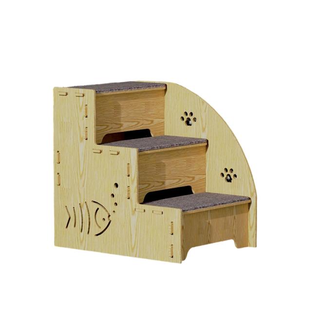 猫ステップ 犬用階段 子犬 子猫 スロープ 階段 ペットステップ 猫の階段 ペット 階段ステップ オシャレ 滑り止め ソファ 踏み台 収納型ペットステップ階段 3段ペットはしご猫犬 簡単 足腰への負担を軽減 怪我防止 小型犬 高齢犬 シニア犬