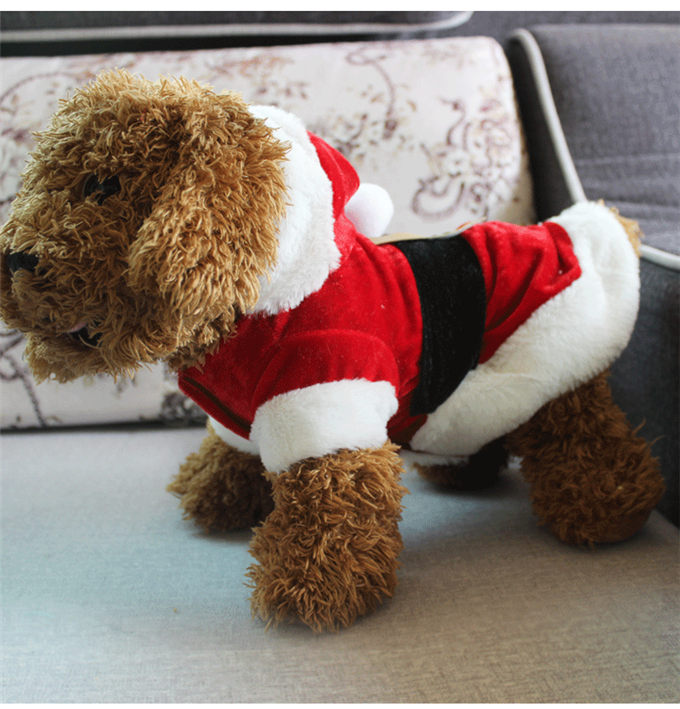 犬服 クリスマス サンタ風コスプレ サンタコス コスチューム サンタ ドッグウェア ペット用品 ペットグッズ 小型犬 中型犬 洋服 サンタ風 秋 冬 おもしろい 可愛い 送料無料