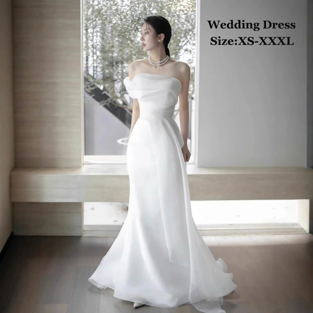 Rakuten - 【送料無料】ウエディングドレス マーメイドドレス オフショルダー高級感 結婚式 フォト婚 花嫁ドレス 白ドレス ロングドレス 高級感 ホワイト フォーマルドレス 舞台 ピアノ 花嫁 パーティードレス 演奏会 披露宴 発表会 司会 二次会 ワンピース コンサート きれいめ