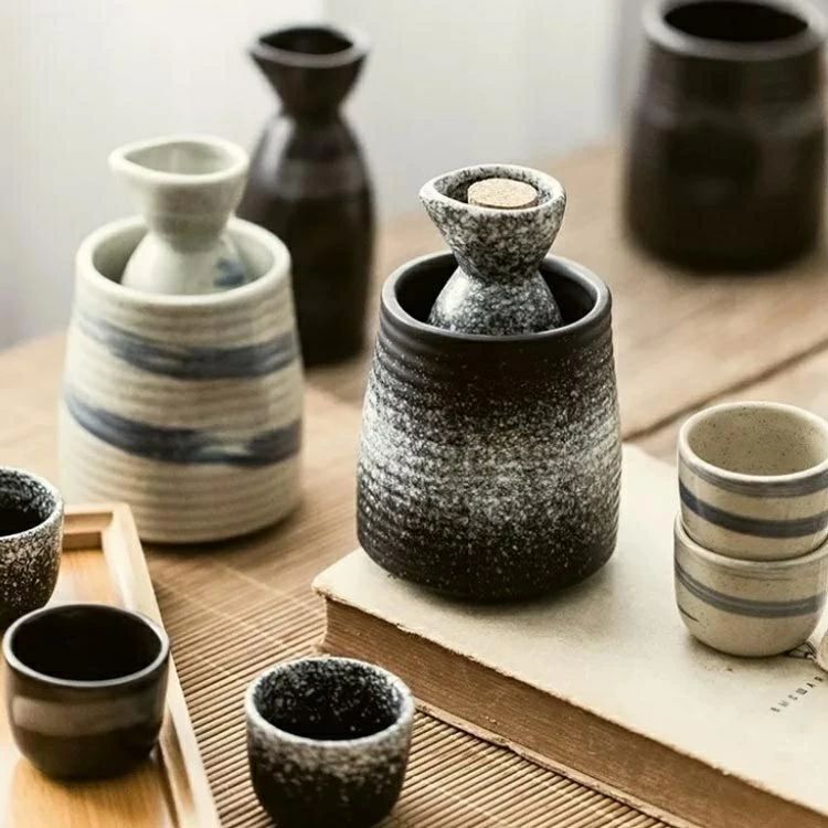 【送料無料】おちょこ おしゃれ 徳利 セット 熱燗 6点セット 日本酒 おちょこセッ...