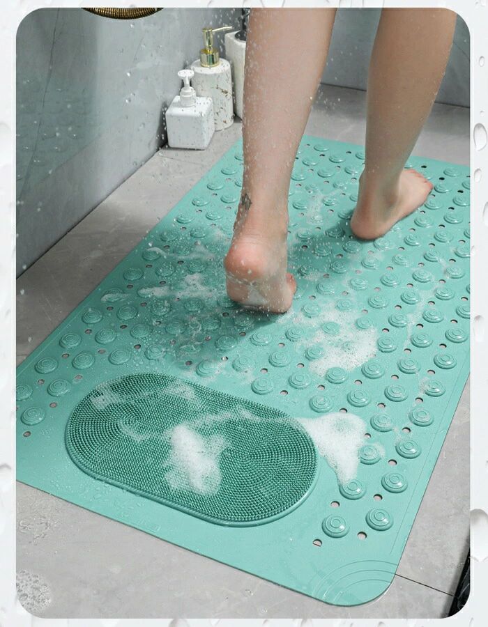 【送料無料】＼2026初売りセール！全品対象発行／ マッサージマット 浴室 滑り止めマット トイレ滑り止めマット 風呂 フロアマット お手洗い 家庭用 おしゃれ 台所 全5色