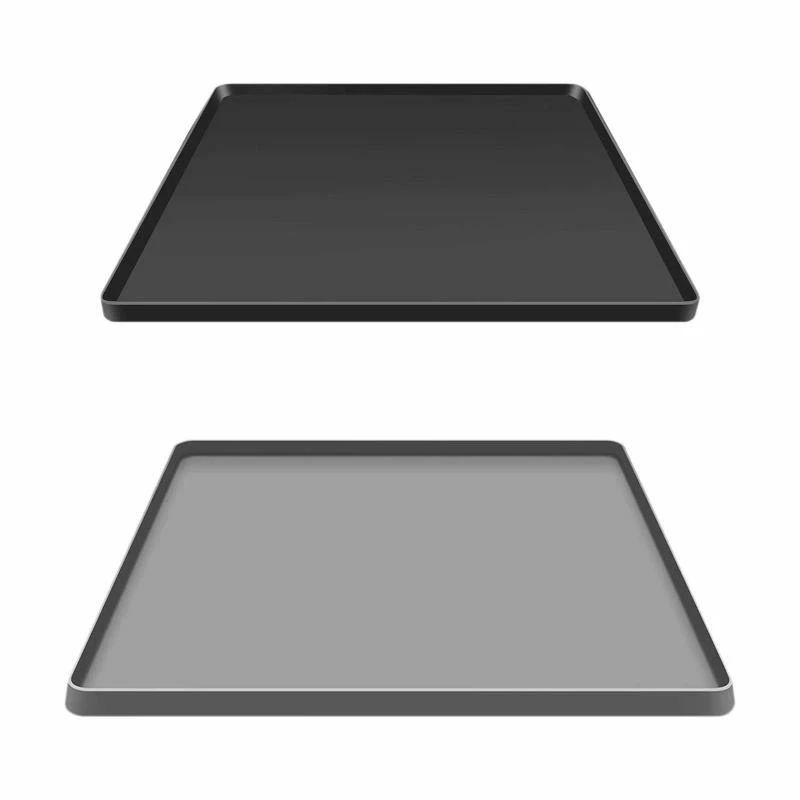 【送料無料】シリコンドリップトレイ シリコン冷蔵庫フロアマット 水滴防止 冷凍庫マットトレイ ミニ冷..