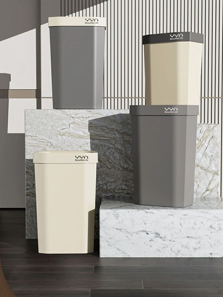 【送料無料】おしゃれ 北欧風 ゴミ箱 縦型 スリム 隙間設置 ごみ箱 大容量 丈夫 フタなし 蓋なし 見えない ビニール袋 隠せる 高さあり 屋外対応 大きい シンプルデザイン ダストボックス リビング キッチン トイレ 浴室 バスルーム