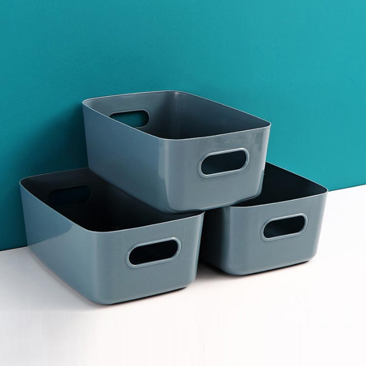 スローネルの【送料無料】収納ケース 小物入れ 収納 プラスチック 収納ボックス 押入れ収納 ケース ボックス 小物収納 持ち手付き インナーボックス クローゼット おもちゃ タオル 卓上 棚上 オフィス キッチン 部屋｜アングル2