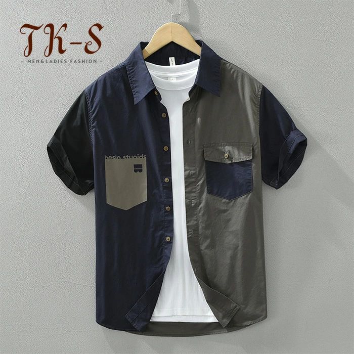 商品詳細 商品名 シャツ　24s-8037-shirt カラー ネイビー、カーキ サイズ 写真参考 素材 綿100％ 商品特徴 ■カジュアルコーデにもビジネスフォーマルコーデにも重宝するメンズ半袖シャツが登場しました！ ■ファション感が満点、男性の上品な印象を与えてくれる、どんなコーディネートにも合わせやすいです！ ■柔らかい綿素材を採用して、通気性と吸汗性が優れていて、着心地が抜群なメンズ半袖シャツはぜひ一枚を買ってください！ キーワード 半袖シャツ メンズ カジュアルシャツ 開襟シャツ 春 夏 綿100% コットン メンズ 無地 半袖 男性 夏服 ゆったり 快適な 柔らかい メンズ 服 オシャレ お洒落 通気性 快適 プレゼント ギフト 20代 30代 40代 返品、交換について ◆未使用のもので、商品到着後7日以内にご連絡頂いた物のみお受けいたします。 往復の送料、振込手数料などをお客様ご負担とさせて頂きます。 ◆お問い合わせフォームにてご連絡の場合には、下記内容をご記載ください。 ◆ご注文者様お名前（フルネーム）/受注番号/商品名もしくは商品番号/ご返品または、交換の理由 ※事前連絡なしでの着払いなどによって発生した当店の損害はお客様に請求させていただくことがあります。 ※商品到着後、7日以上経過した商品につきましては、返品をお断りさせて頂きますので、お早目にご返送くださいませ。 注意事項 *基本的にエコの観点からブランドタグ下げ札は付けておりません。画像に写っている場合も、お届け商品には付いていない事が多いです。ご了承ください *弊社商品は全て実物撮影を行っておりますが、色合いはモニター環境によりどうしても見え方が違ってしまいます。事前にご理解頂けますようお願い申し上げます。 *サイズは平置き手採寸サイズとなりますので測り方により誤差が出る場合がございます。±2cm前後の誤差が生じている場合がございますが、不良対象となりませんのでご了承ください。 *デザインや部位によって、表記サイズに対して±1~3cm程度の個体差が生じます。 *伸縮性の高いカットソーやニット製品は、製品の性質上、±3cmを越える個体差が許容されます。 *同一商品の同サイズをご購入されても、生産工程上個体差が生じることがあります。そのため、許容範囲と判断された差寸は、交換や返品の対象外とさせていただきますことをご了承ください。 *アパレルアイテムの寸法は各メーカー発表のデータを記載していますが、生地の性質上、寸法の前後3cm程度の個体差があることがあります。 また、Tシャツやポロシャツなどのアパレルアイテムは、プリント後に乾燥やヒートプレスを行うため、1~3cm程度縮むことがあります。ご了承いただけますようお願いいたします。 *縫いどまりから出ているほつれの元ではない糸の飛び出しや、ボタンホールがきつめ、折シワ等は、商品の不良ではございませんのでご了承ください。 特にニット製品の場合は、ニットの性質上どうしても混紡やネップ（違う色の色が混ざっている）が見られる場合がございます。不良対象外とさせて頂いておりますのでご了承ください。 メーカー希望小売価格はメーカーサイトに基づいて掲載しています商品詳細 商品名 シャツ　24s-8037-shirt カラー ネイビー、カーキ サイズ 写真参考 素材 綿100％ 商品特徴 ■カジュアルコーデにもビジネスフォーマルコーデにも重宝するメンズ半袖シャツが登場しました！ ■ファション感が満点、男性の上品な印象を与えてくれる、どんなコーディネートにも合わせやすいです！ ■柔らかい綿素材を採用して、通気性と吸汗性が優れていて、着心地が抜群なメンズ半袖シャツはぜひ一枚を買ってください！ キーワード 半袖シャツ メンズ カジュアルシャツ 開襟シャツ 春 夏 綿100% コットン メンズ 無地 半袖 男性 夏服 ゆったり 快適な 柔らかい メンズ 服 オシャレ お洒落 通気性 快適 プレゼント ギフト 20代 30代 40代 返品、交換について ◆未使用のもので、商品到着後7日以内にご連絡頂いた物のみお受けいたします。 往復の送料、振込手数料などをお客様ご負担とさせて頂きます。 ◆お問い合わせフォームにてご連絡の場合には、下記内容をご記載ください。 ◆ご注文者様お名前（フルネーム）/受注番号/商品名もしくは商品番号/ご返品または、交換の理由 ※事前連絡なしでの着払いなどによって発生した当店の損害はお客様に請求させていただくことがあります。 ※商品到着後、7日以上経過した商品につきましては、返品をお断りさせて頂きますので、お早目にご返送くださいませ。 注意事項 *基本的にエコの観点からブランドタグ下げ札は付けておりません。画像に写っている場合も、お届け商品には付いていない事が多いです。ご了承ください *弊社商品は全て実物撮影を行っておりますが、色合いはモニター環境によりどうしても見え方が違ってしまいます。事前にご理解頂けますようお願い申し上げます。 *サイズは平置き手採寸サイズとなりますので測り方により誤差が出る場合がございます。±2cm前後の誤差が生じている場合がございますが、不良対象となりませんのでご了承ください。 *デザインや部位によって、表記サイズに対して±1~3cm程度の個体差が生じます。 *伸縮性の高いカットソーやニット製品は、製品の性質上、±3cmを越える個体差が許容されます。 *同一商品の同サイズをご購入されても、生産工程上個体差が生じることがあります。そのため、許容範囲と判断された差寸は、交換や返品の対象外とさせていただきますことをご了承ください。 *アパレルアイテムの寸法は各メーカー発表のデータを記載していますが、生地の性質上、寸法の前後3cm程度の個体差があることがあります。 また、Tシャツやポロシャツなどのアパレルアイテムは、プリント後に乾燥やヒートプレスを行うため、1~3cm程度縮むことがあります。ご了承いただけますようお願いいたします。 *縫いどまりから出ているほつれの元ではない糸の飛び出しや、ボタンホールがきつめ、折シワ等は、商品の不良ではございませんのでご了承ください。 特にニット製品の場合は、ニットの性質上どうしても混紡やネップ（違う色の色が混ざっている）が見られる場合がございます。不良対象外とさせて頂いておりますのでご了承ください。