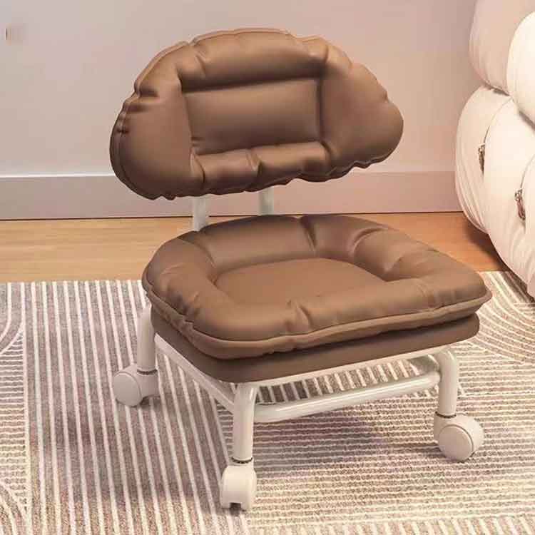 【送料無料】背付き スツール 椅子 室内移動 低い 家庭用キャスター付きチェア 作業椅子 360°回転チェア 椅子の背付き 静音設計 キャスター付きスツール キャスター付 食事チェアー キッズチェア 多機能 誕生日 プレゼント ギフト