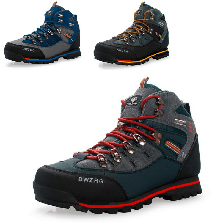 【送料無料】ハイテックHI-TEトレッキングシューズ 登山靴 スニーカー トレッキングシューズ メンズ スポーツシューズ 登山 ランニング 25cm～28cm 大きいサイズ ハイカット ジョギングシューズ カジュアル 日常着用 遠足 滑らない靴