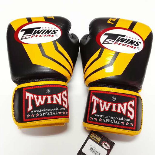 TWINS SPECIAL ボクシンググローブ 12oz Fs黒黄 /ボクシング/ムエタイ/グローブ/キック/フィットネス/本革製/ツインズ/大人用 TWINS SPECIAL ボクシンググローブ 12oz Fs黒黄 /ボクシング/ムエタイ/グローブ/キック/フィットネス/本革製/ツインズ/大人用