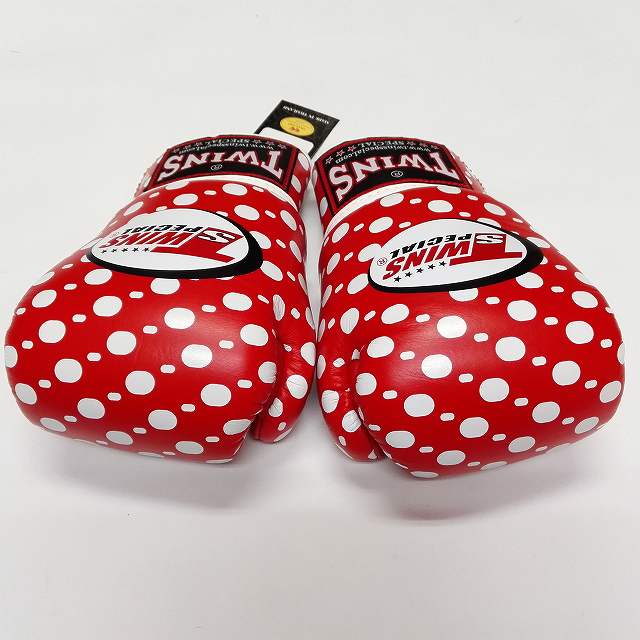 TWINS SPECIAL ボクシンググローブ 8oz 赤玉 /ボクシング/ムエタイ/グローブ/キック/フィットネス/本革製/ツインズ/大人用/8オンス