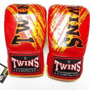 TWINS SPECIAL パンチンググローブ TW赤金 /ボクシング/ムエタイ/グローブ/キック/本革製/ツインズ/大人用