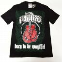 Tシャツ 黒 赤グローブ緑 ボクシング ムエタイ/キックボクシング/大人用/インナー/トレーニング