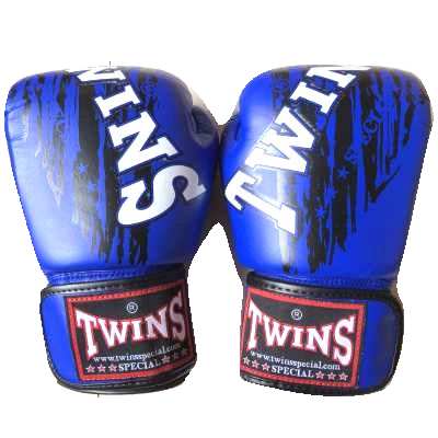 TWINS SPECIAL ボクシンググローブ 8oz TWINS青黒SP /ボクシング/ムエタイ/グローブ/キック/フィットネス/本革製/ツインズ/大人用/8オンス