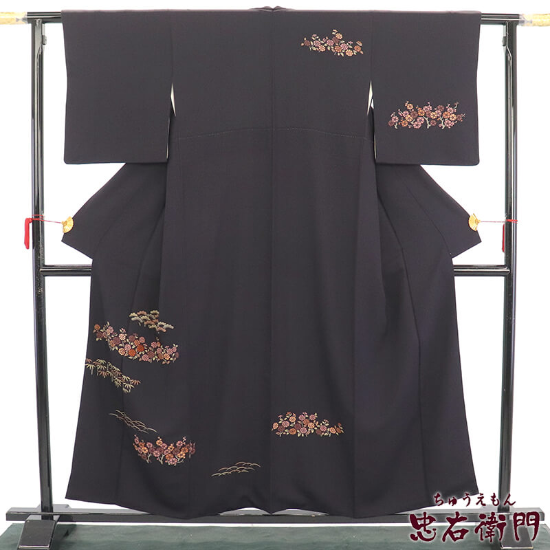 楽天市場】紺(種類(着物)付下げ)(着物|和服):レディース 楽天市場】紺(種類(着物)付下げ)(着物|和服):レディース