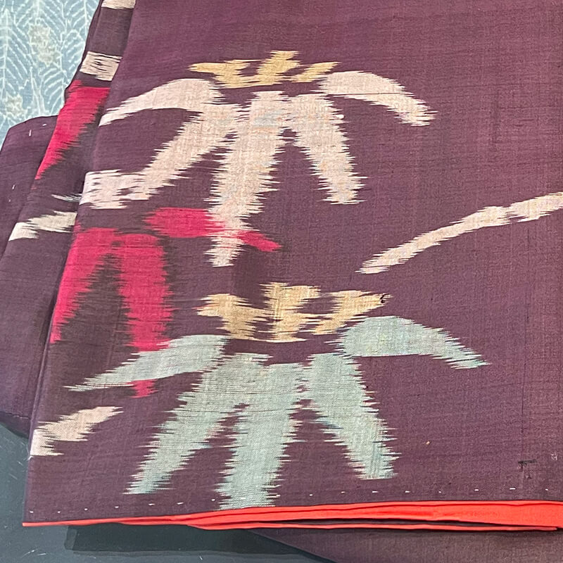 【インスタ紹介】【中古】 紬着物 つむぎ リメイク向き 正絹 袷 黒紫 リサイクル 和装 カジュアル 普段着 着物 仕立て上がり 即日発送