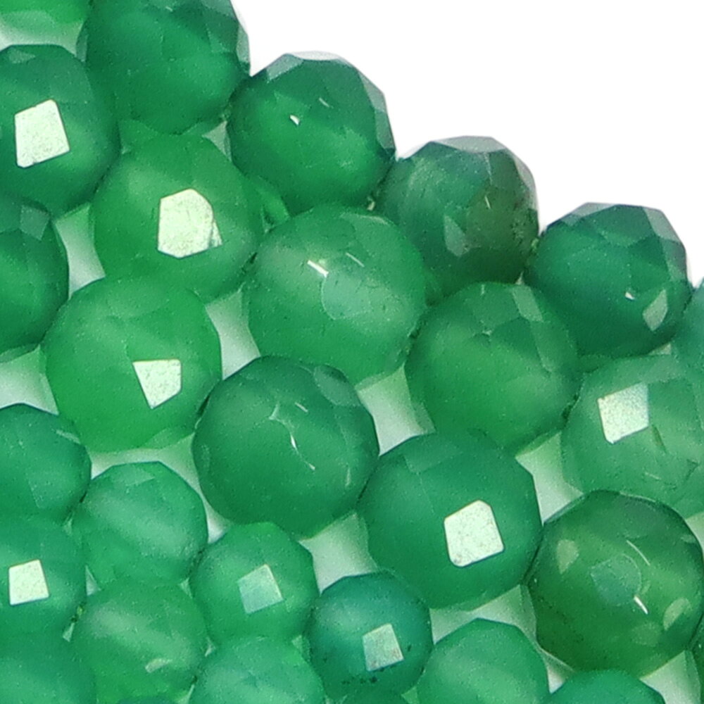 【天然保証】グリーンメノウ グリーンアゲートカット 透明度高い ブラジル産 2mm 3...