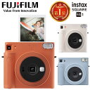 インスタントカメラ チェキスクエア instax SQUARE SQ1 送料無料 富士フィルム FUJIFILM チェキ カメラ INS SQ 本体 テラコッタオレンジ グレイシャーブルー チョークホワイト【D】【H】【ml】