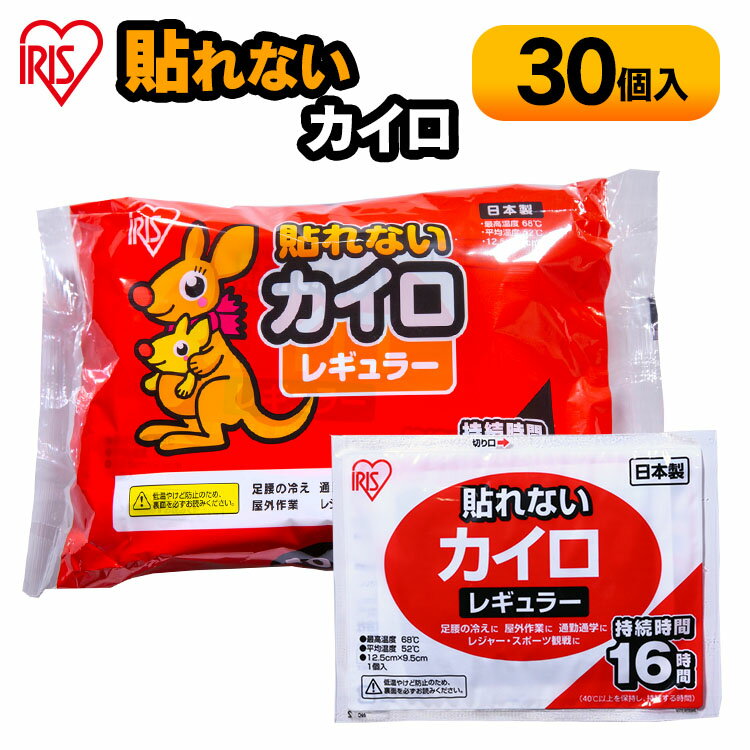 貼らないカイロ快温くん＋ 鬼熱レギュラー 10個入り 使い捨てカイロ 防寒 屋外用 持ち運び 寒さ対策 あったか グッズ 衣服 服 冷え対策 腰 脇 背中 冬 レギュラーサイズ ヒマサ