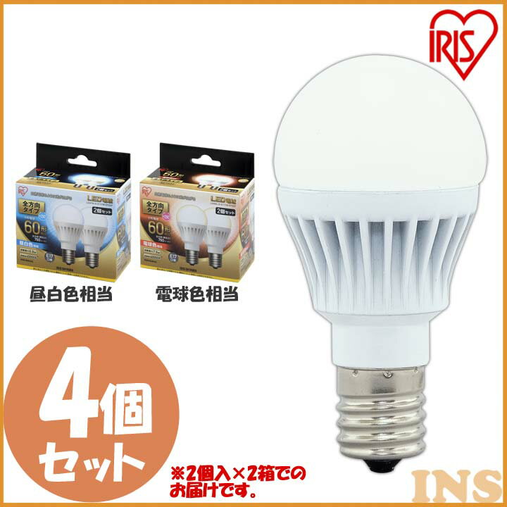 4ĥåȡLEDŵ E17 60W ꥹ ŵ忧  LEDŵ  60 LDA7NL-G-/W-...