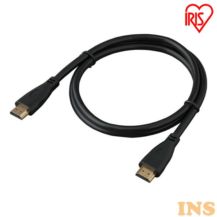 HDMIケーブル 1.0m ブラック IHDMI-S10B ケーブル cable けーぶる HDMI ...