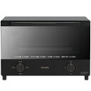 トースター 4枚 小型 オーブントースター KSOT-012-B スチームオーブン 1200W 遠赤外線ヒーター おしゃれ シンプル かわいい レトロ ミラー ...