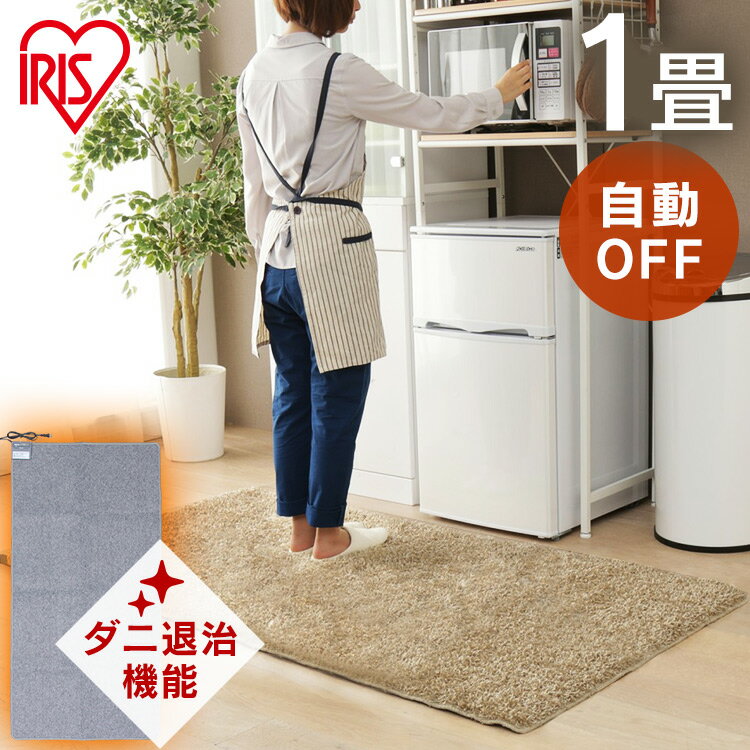 ホットカーペット 1畳 本体 電気 176×88cm IHC-10-Hカーペット マット ホットマット カーペット 足元 あったかグッズ 足元暖房 温め あったか 足元ヒーター 暖房器具 暖房機 暖房 ダニ退治 アイリスオーヤマのサムネイル