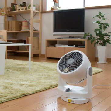 サーキュレーター PCF-HD15-W・PCF-HD15-B アイリスオーヤマサーキュレーター 扇風機 おしゃれ 首振り 首ふり 静音 8畳 首振りサーキュレーター 空調家電 空気循環機 節電 ファン フロアファン 乾燥 換気 空気 入れ替え 左右首振り 省エネ 送風 ホワイト ブラック 夏