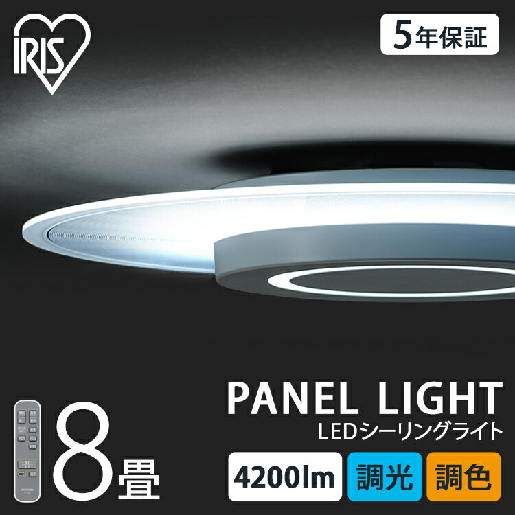 LEDシーリングライト おしゃれ 導光板 8畳 CEA-A08DLP 送料無料 PANEL LIGHT パネルライト ライト LEDシーリングライト シーリングライト シーリング 導光板 light 電気 アイリスオーヤマ